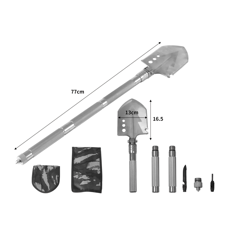 Outdoor Multi-Function Survival Shovel