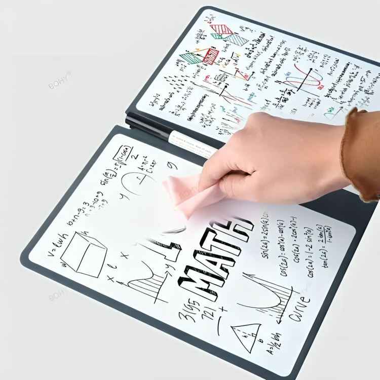 Re-Usable Whiteboard Notebook