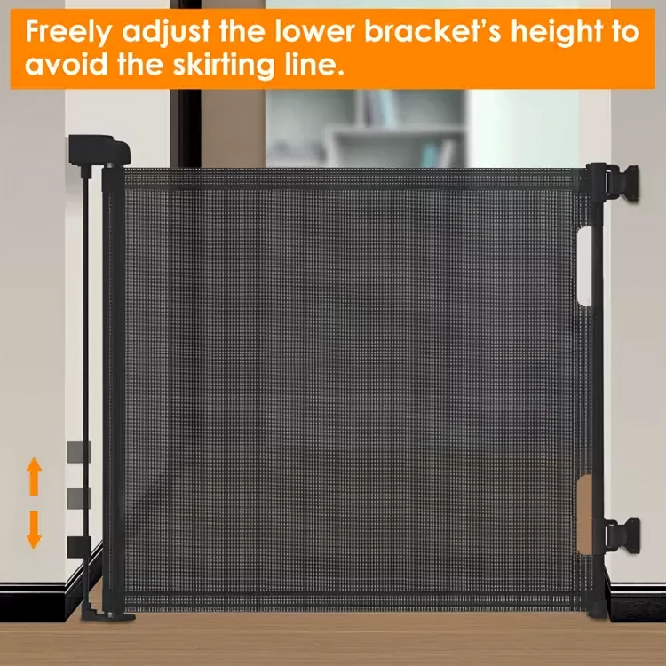 Light Retractable Safety Gate