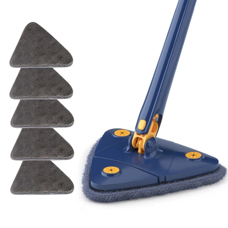 Telescopic 360° Triangle Ceiling Cleaning Mop_7