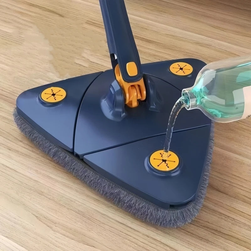 Telescopic 360° Triangle Ceiling Cleaning Mop_3