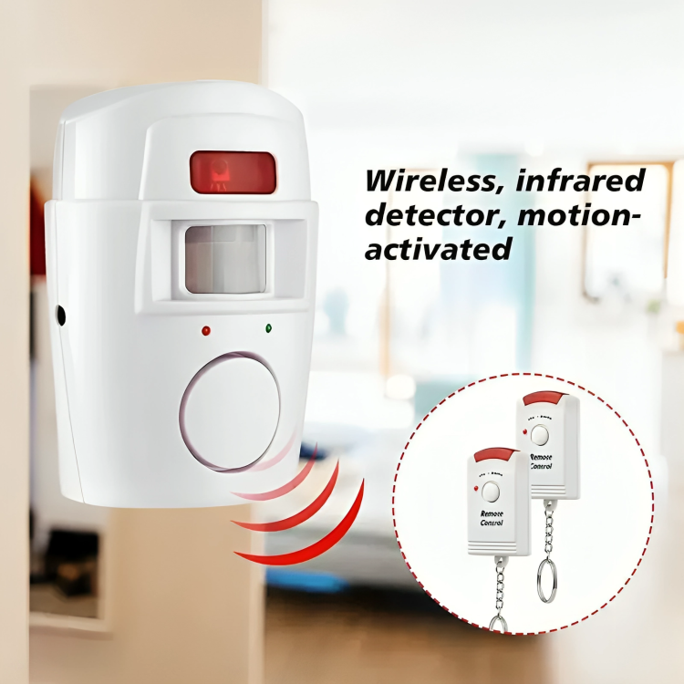 2x Motion Sensor Alarm Kit