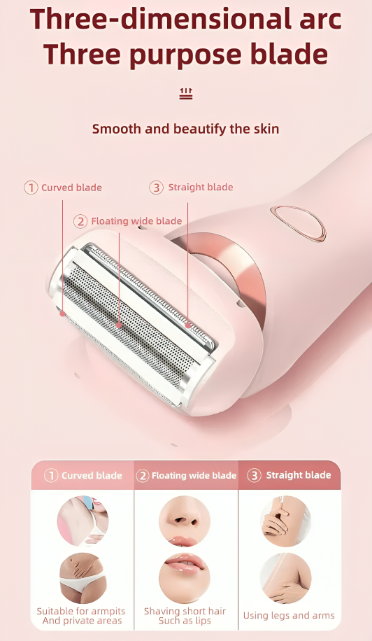 Painless Silky Hair Remover Epilator