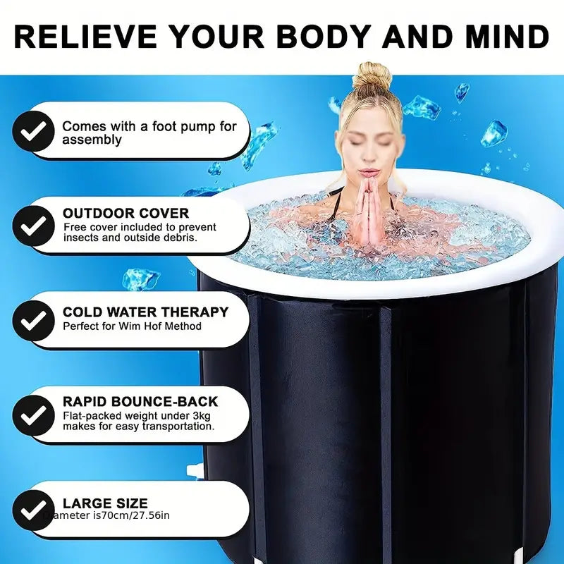 Rapid Recovery Portable Ice Bath