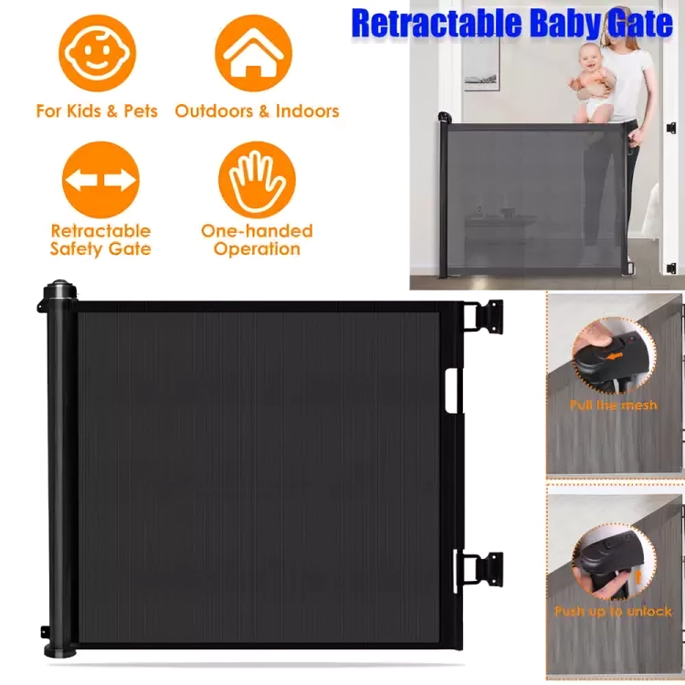 Light Retractable Safety Gate