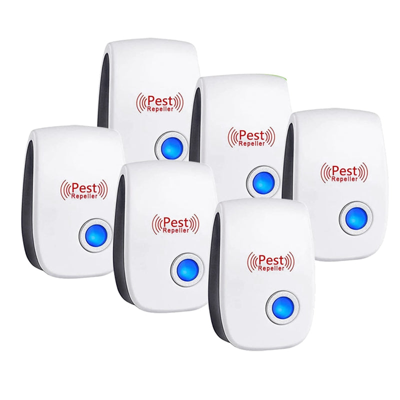 6 x Ultrasonic Pest Repeller