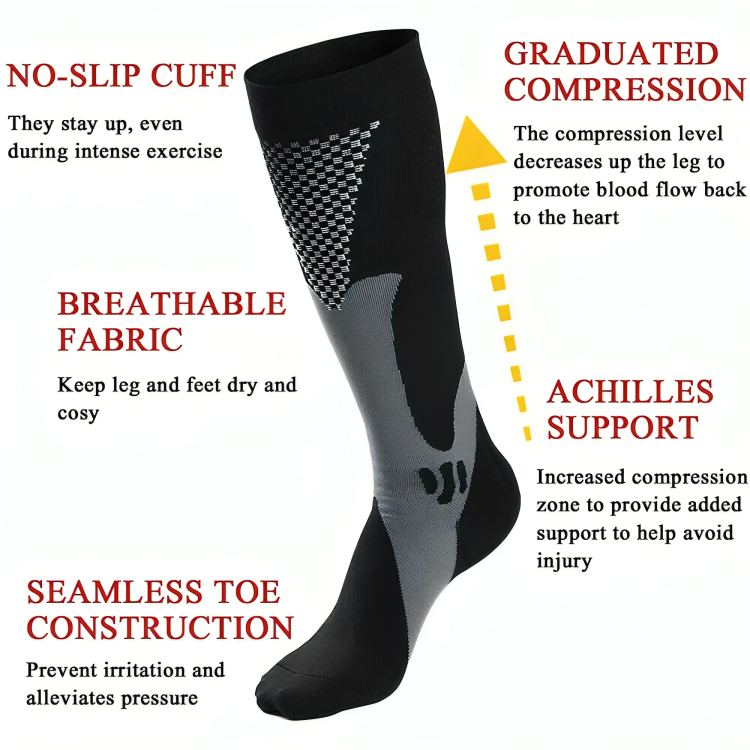 Comfort Fit Compression Socks