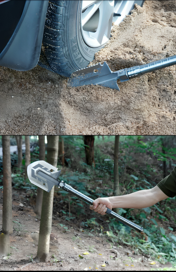 Outdoor Multi-Function Survival Shovel