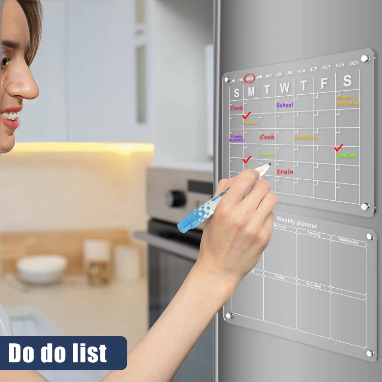 Magnetic White Board Organiser