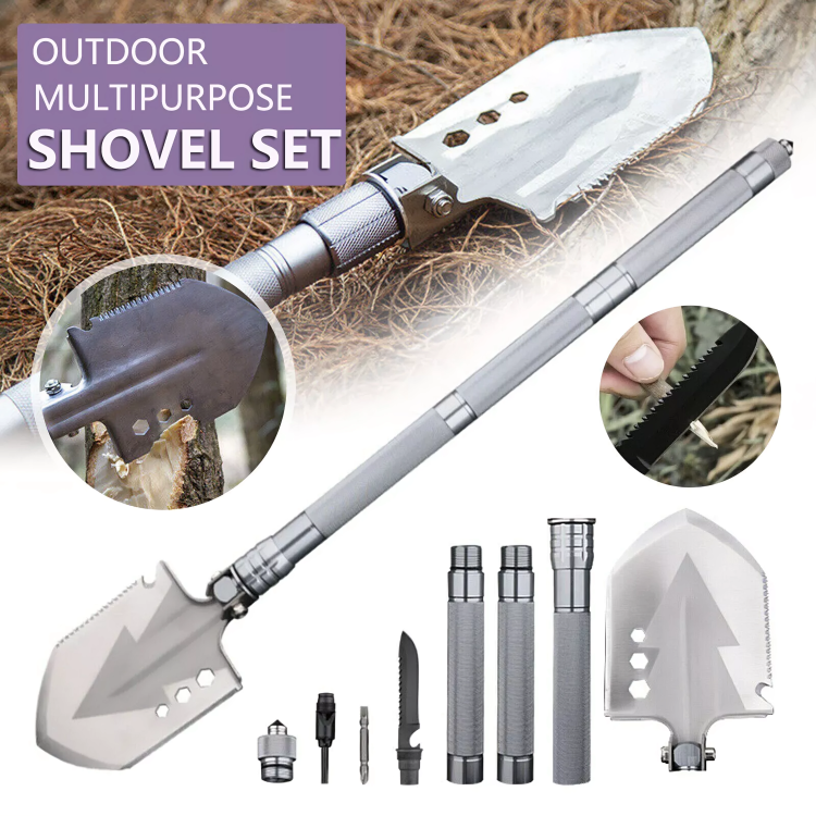 Outdoor Multi-Function Survival Shovel