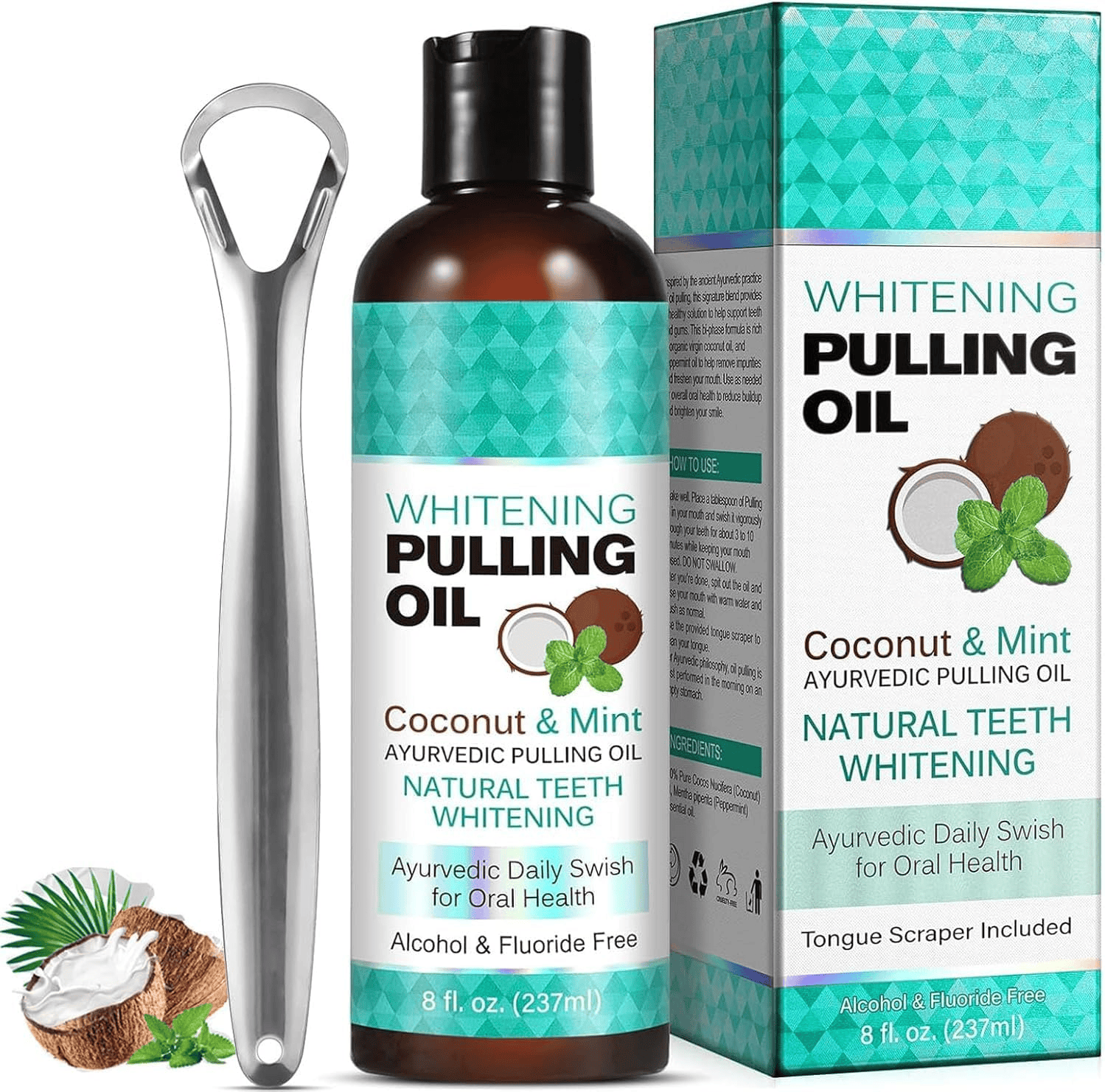 Coconut Mint Oil Pulling