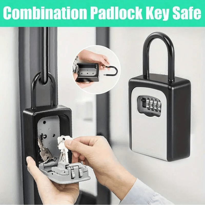 Portable Combination Key Lock Box