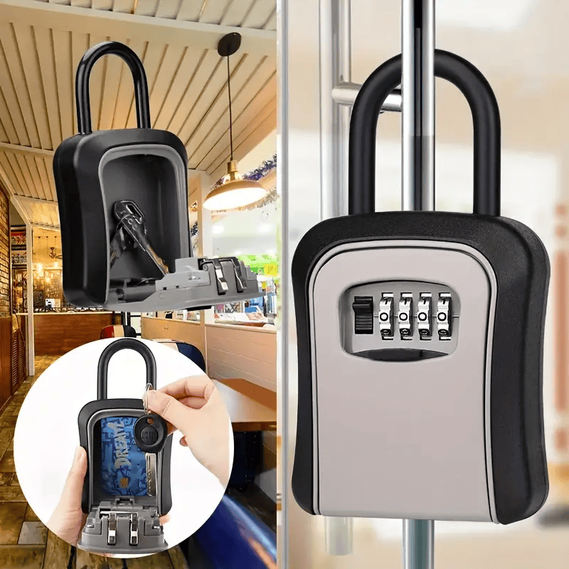 Portable Combination Key Lock Box