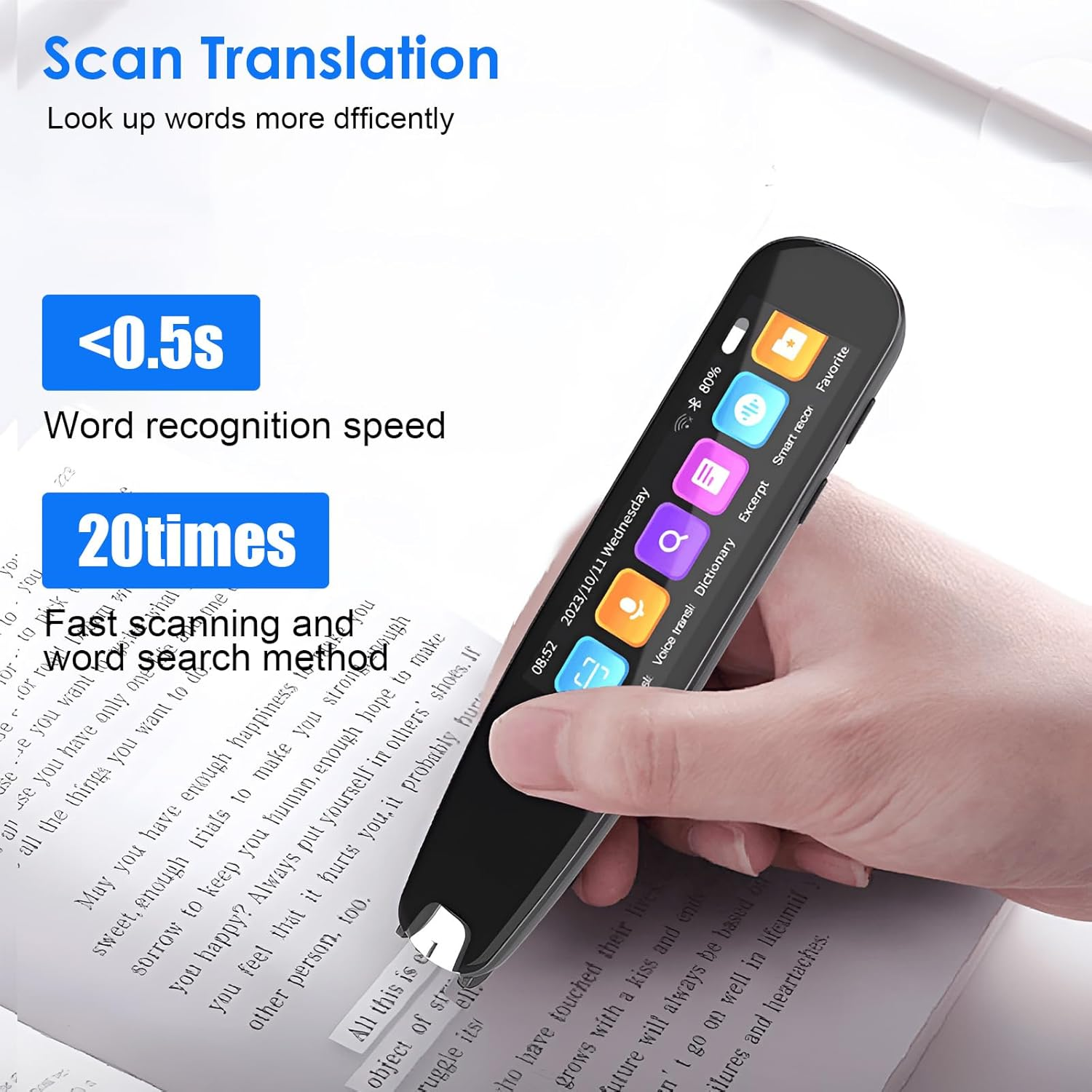 Smart Translator Scanning Pen