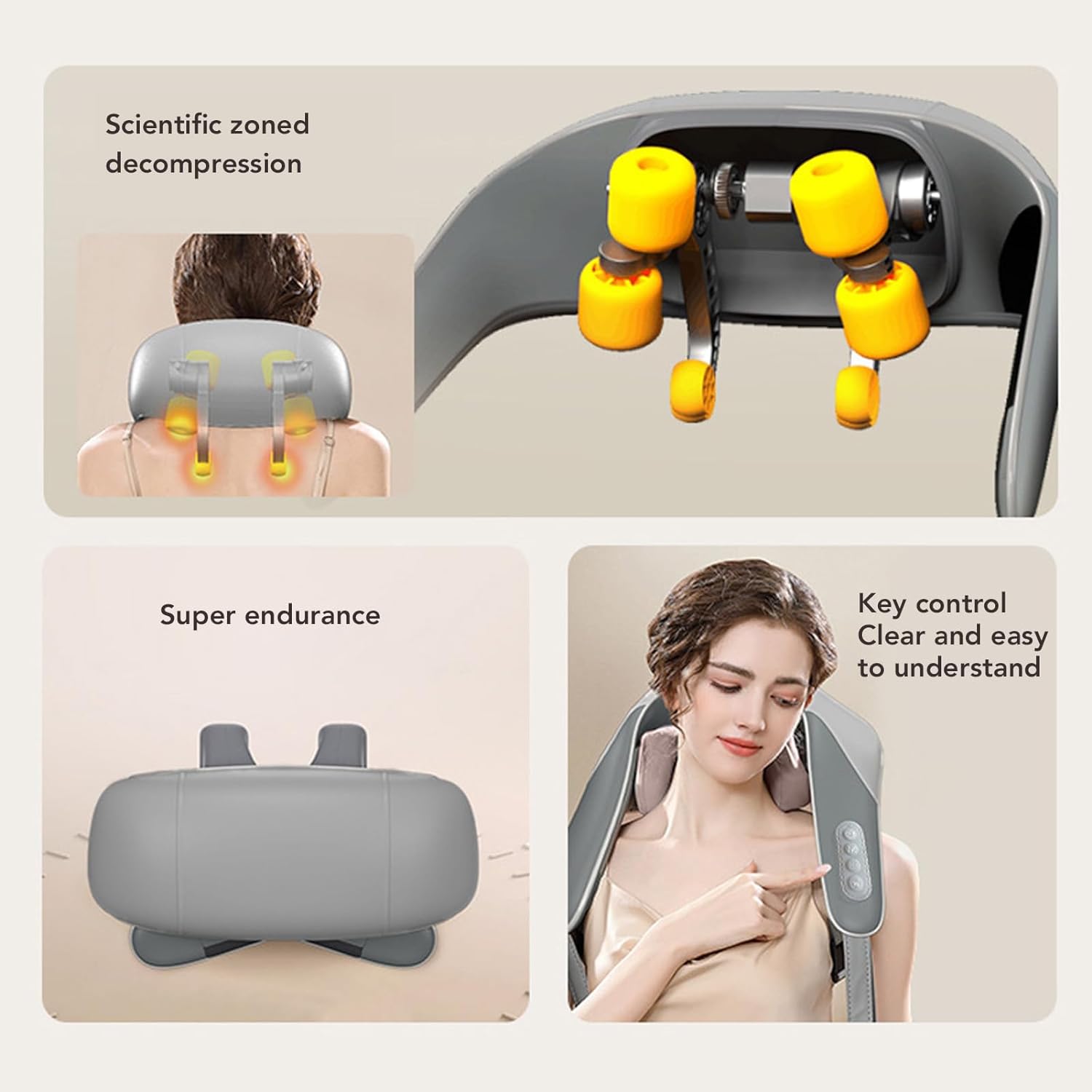 Neck & Shoulder Massager For Pain Relief