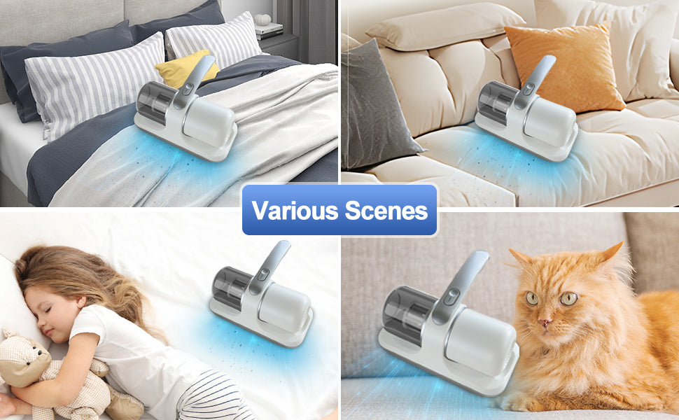 Handheld Mite Remover For Mattresses, Sofas & Sheets